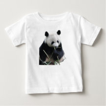 Camiseta de Bebê Panda Fofo