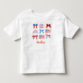 Camiseta de bebê para 4 de Julho
