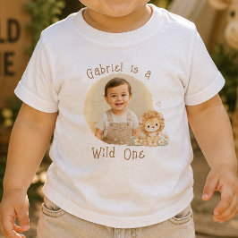 Camiseta de bebê para primeiro aniversário Persona