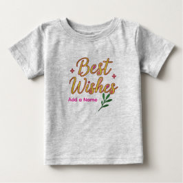 Camiseta de Bebê – Personalizada com Nome