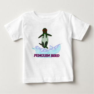 Camiseta de Bebê Pinguim Fofo
