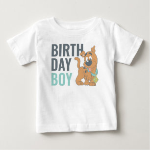 Camiseta de Bebê Scooby-Doo Menino de 1 Ano de Ida