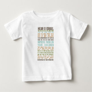 Camiseta de bebê Shema