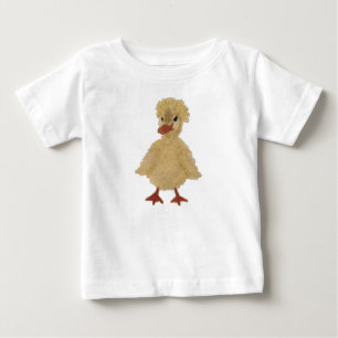 Camiseta de bebê T-shirt de pata Unisex