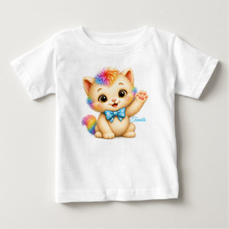 Camiseta de Bebê Tumble the Kitten
