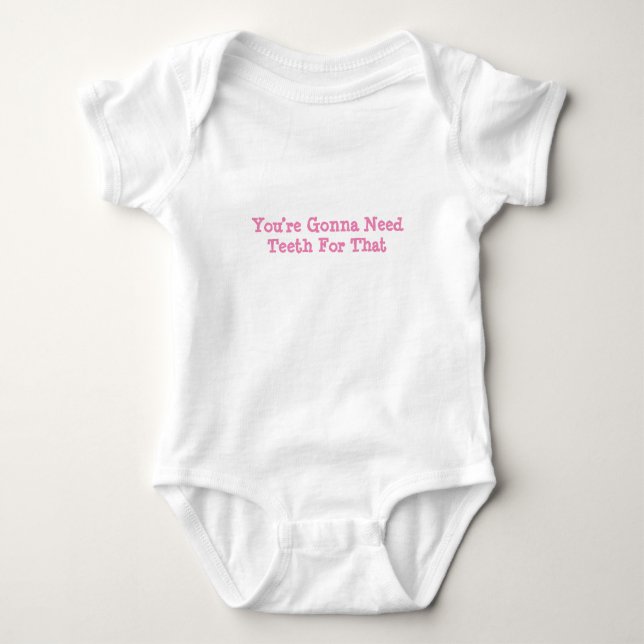Camiseta De Bebê, Um Pedaço (Frente)