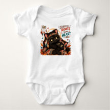 Camiseta de Bebê Vaca das Terras Altas Fofa, Roupa