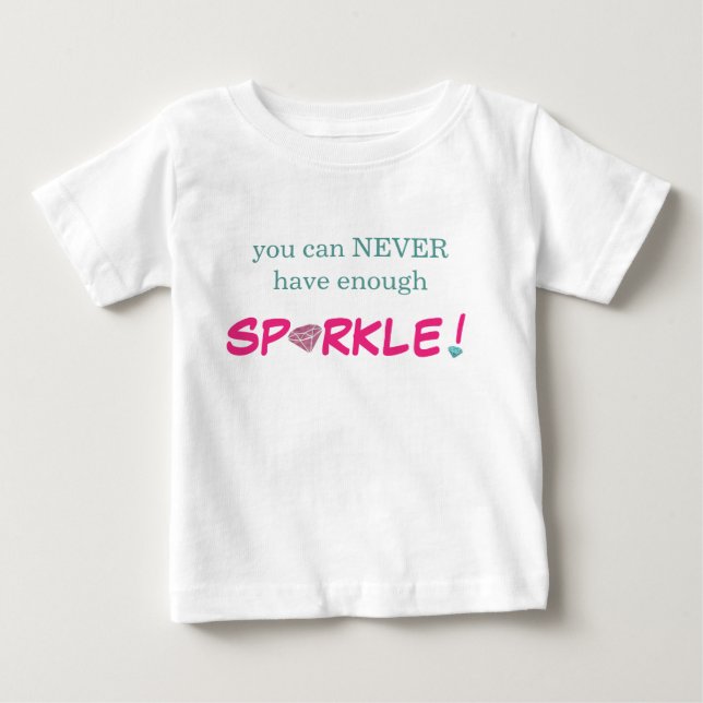 Camiseta De Bebê - Você Nunca Pode Ter Esparguete  (Frente)