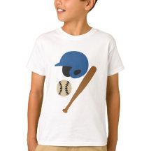 Camiseta de beisebol infantil – Estilo de texto de