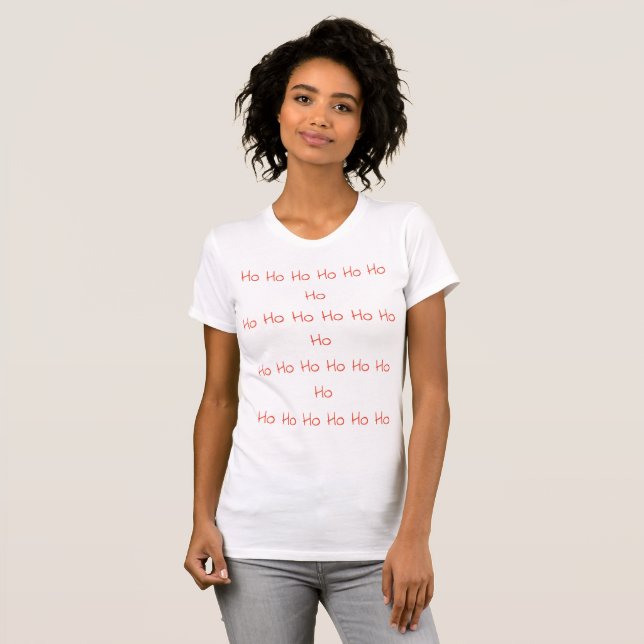 Camiseta de Bella Canvas Fine Jersey, de uso femin (Frente Completa)