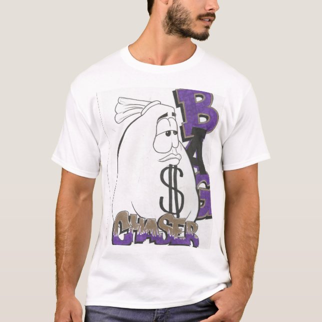 camiseta de bico de capuz (Frente)