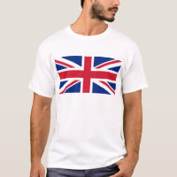 De boa cor, bandeira britânica "Union Jack"