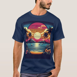 Camiseta de Boats e Palms