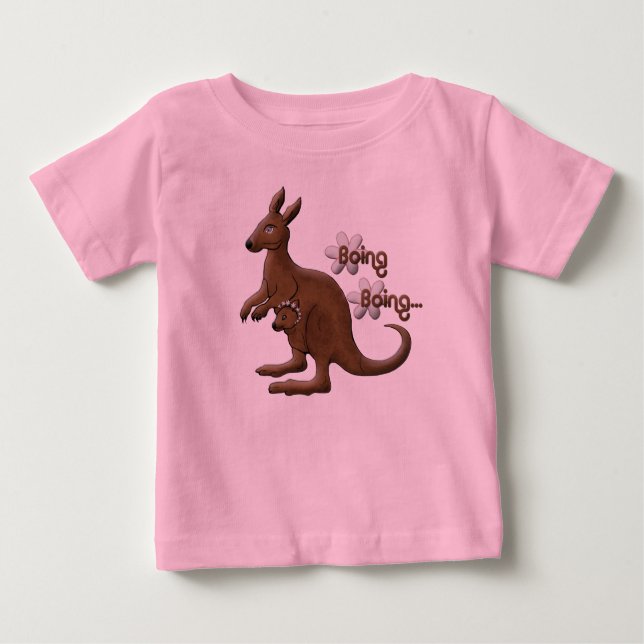 Camiseta de Boing Boing Kangaroo. (Frente)