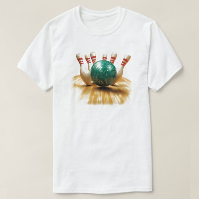 Camiseta de Boliche (Frente do Design)