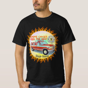 Camiseta de bombeiro fumígena