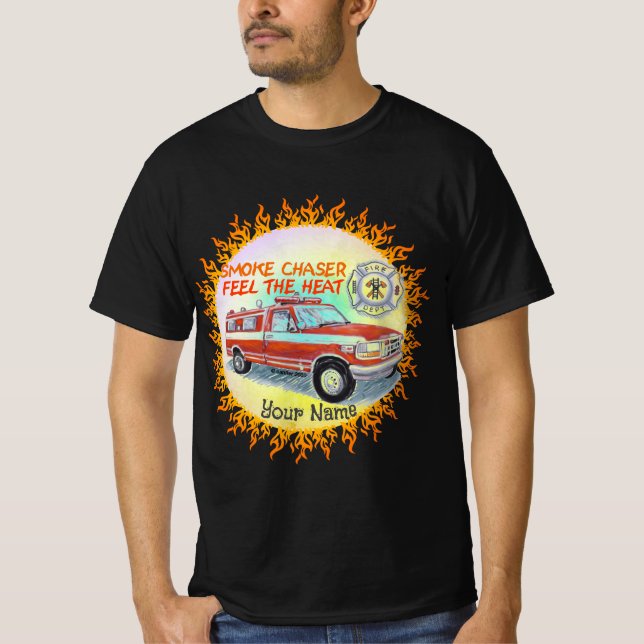Camiseta de bombeiro fumígena (Frente)