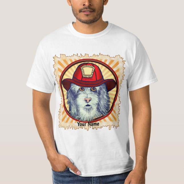 Camiseta de Bombeiros de Ovinos (Frente)