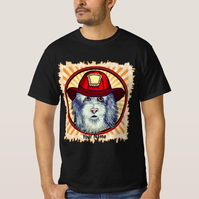 Camiseta de Bombeiros de Ovinos (Frente)