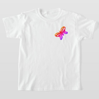 Camiseta de Borboleta para Meninas