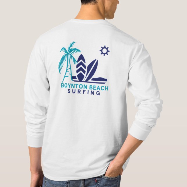 Camiseta de Boynton Beach, Flórida, masculino (Verso)