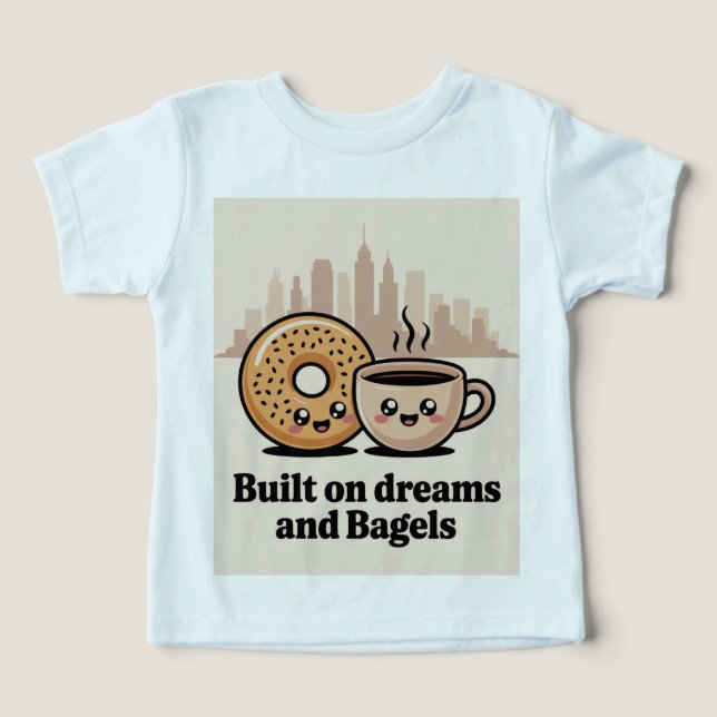 Camiseta De Brooklyn Com Amor  (Design frontal)