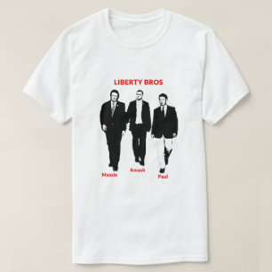 Camiseta de Bros da liberdade