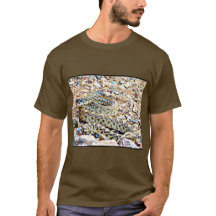 Camiseta de Brown do cobra de Gopher dos homens