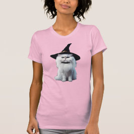 Camiseta de Bruxa Persa Branca Fofa