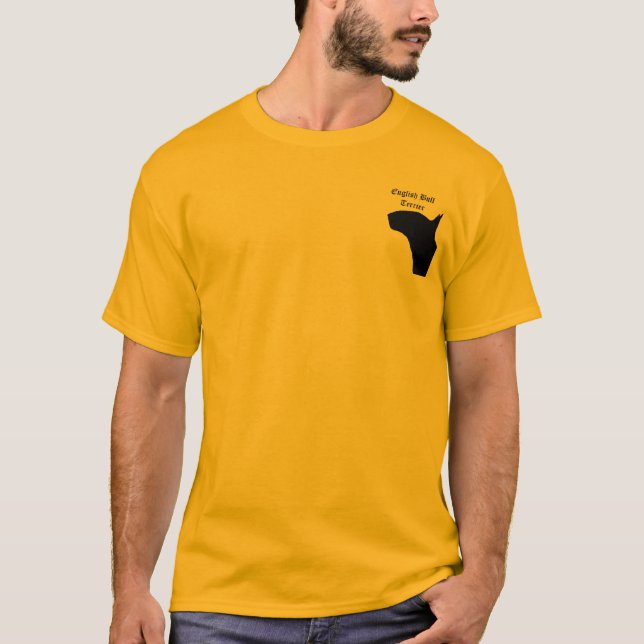 Camiseta de bull terrier do inglês (Frente)