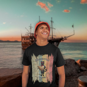 Camiseta de Busca Sunset do gatinho Buccaneer