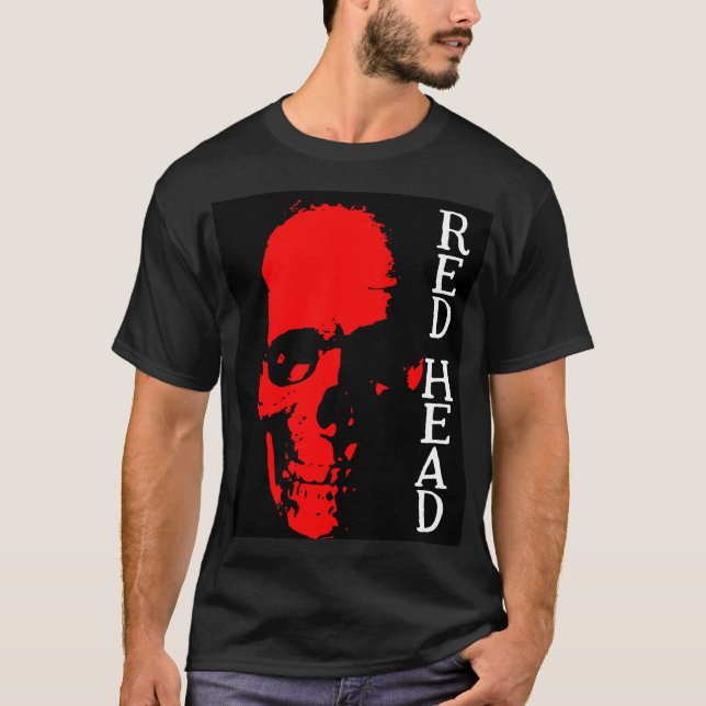 Camiseta de Cabeça Vermelha (Frente)