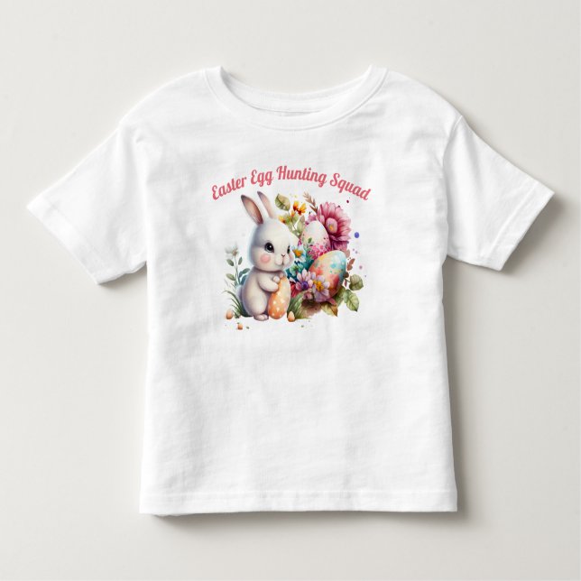 Camiseta de Caça ao Ovo de Páscoa Toddler (Frente)