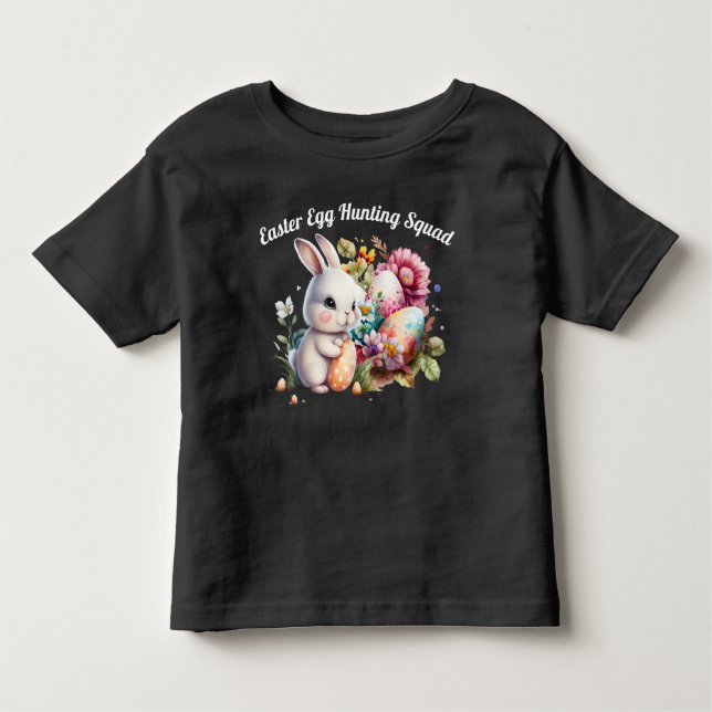 Camiseta de Caça ao Ovo de Páscoa Toddler (Frente)