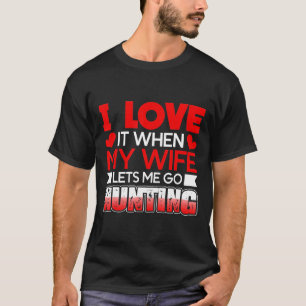 Camiseta De Caça Com Amor A Camisa