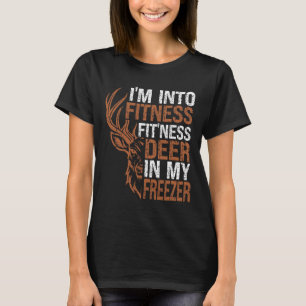 Camiseta de caça, estou na Malhação Deer Freezer E