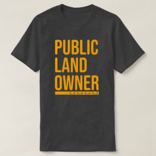 Camiseta de caça para proprietários de terras p