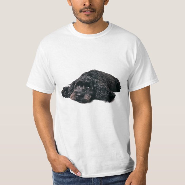 Camiseta de cachorrinho triste (Frente)