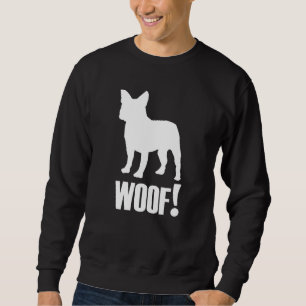 Camiseta de Cachorro Bulldog Francês Woof