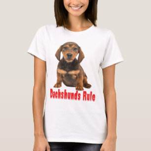 Camiseta de Cachorro Cachorrinho Dachshund