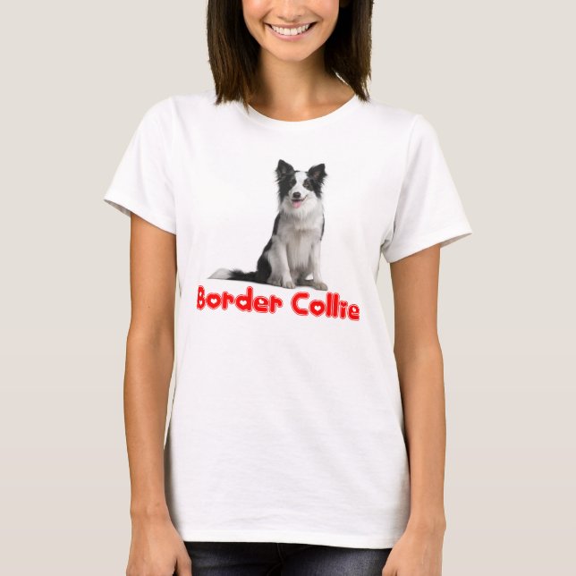 Camiseta de Cachorro Collie Collie (Frente)
