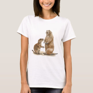 Camiseta de Cachorro de Prairie Negra