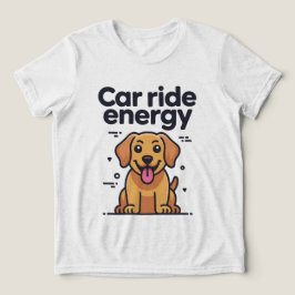 Camiseta de Cachorro Filhote Retriever Golden Ener