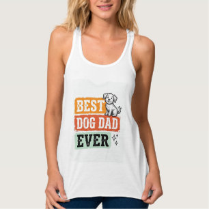 Camiseta de cachorro fofa Melhor Pai de Cachorro d