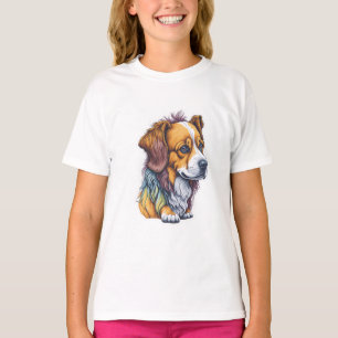 camiseta de cachorro giro