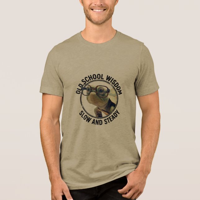 Camiseta de cachorro pug Old School Wins (Frente)