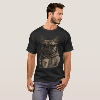 Camiseta de cachorro vintage engraçada do Bulldog
