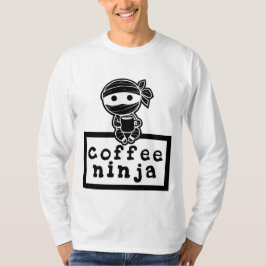 Camiseta de café Ninja Long Sleeve
