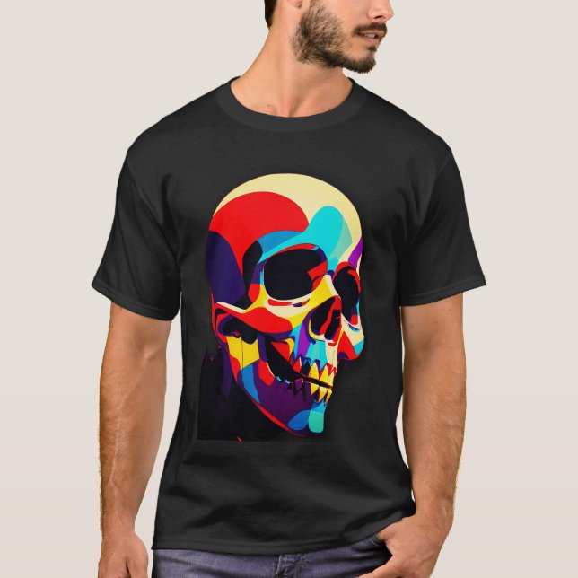 Camiseta de calaver "Espiritu las Calaveras" (Frente)