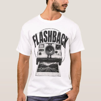 Camiseta de Câmera Polaroid Vintage, Fotografia An